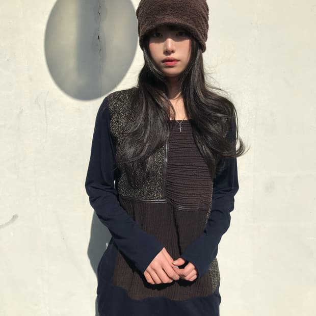 무드 패치워크 탑