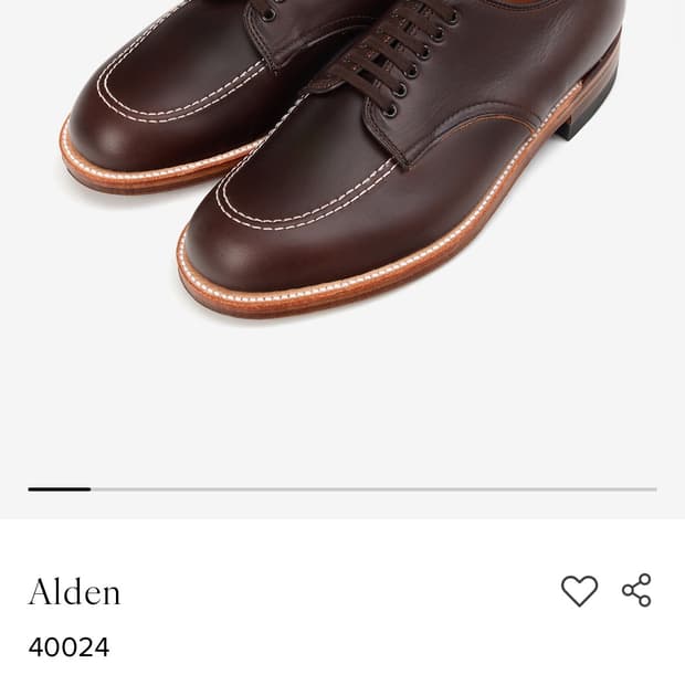 Alden 40024 유니페어별주 8d