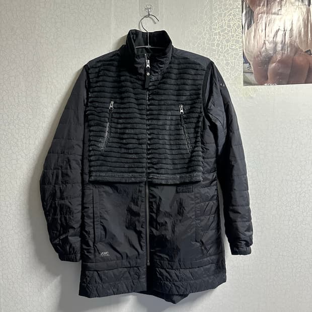 vintage fur detail jacket