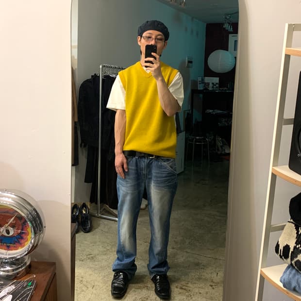 Levis (리바이스) 엔지니어드 커브드 데님 팬츠