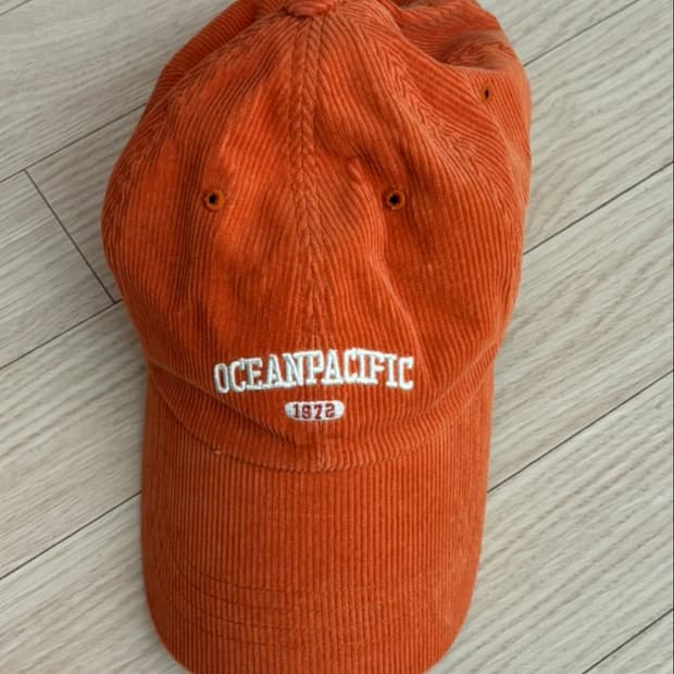 오션퍼시픽 골덴 볼캡 오렌지ㅣ새상품
