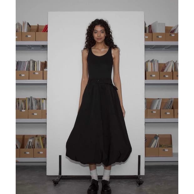 Northbutsouth fluffy tank top dress