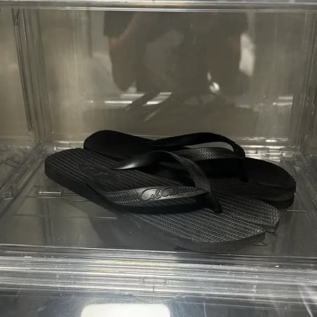 무료배송) 꼴레꼴레 쪼리 블랙 270 size