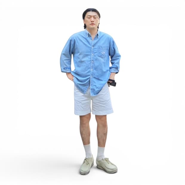90s 올드갭 GAP 데님 셔츠 M0697