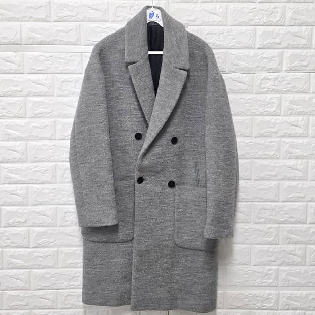 택포_ 한섬 TIME 타임옴므 캐시미어 더블 코트 95