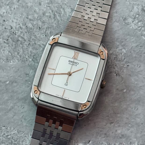 Seiko 세이코 쿼츠 스퀘어