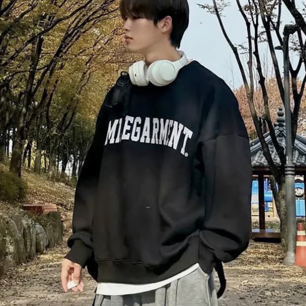 [M] 더마일 맨투맨 기모버젼