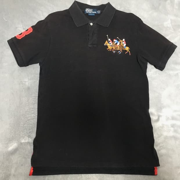 폴로 랄프로렌 빅포니 블랙레드