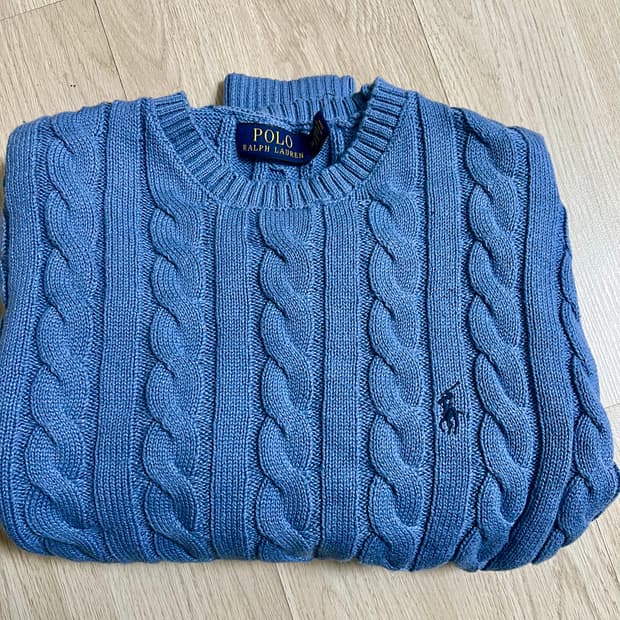 폴로 랄프로렌 남여 꽈배기니트 95-100/66-77