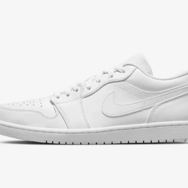 나이키 에어 조던 1 로우 트리플 화이트 골프