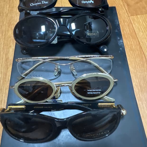[빈티지 ] 디올/베르사체/구찌/미키모토 명품 선글라스 및 안경테