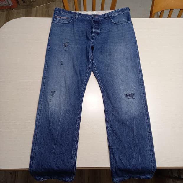 38 Tommy&Hilfiger Italy 셀비지 일자진 38-153