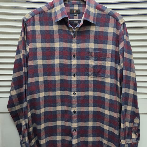 닥스 체크 셔츠