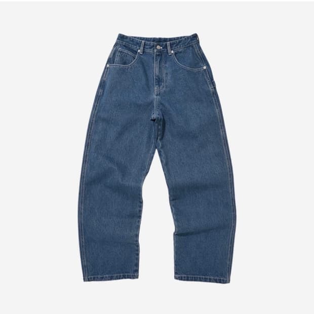 스웨이드 데님 M