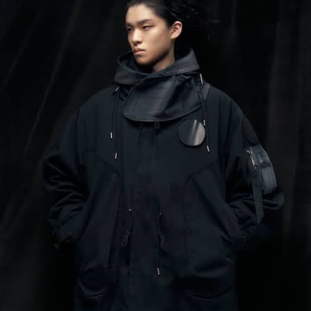 지용킴 x 알파인더스트리 피쉬테일 사이즈L