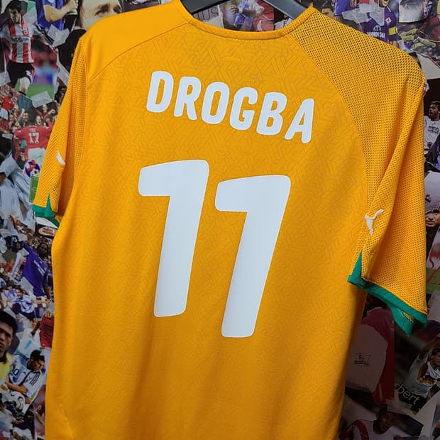 코트디부아르 10-11 드록바 유니폼