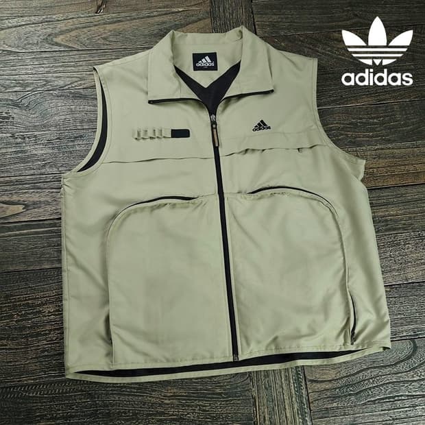 [아디다스] 00'S 빈티지 텍티컬 베스트 조끼 M19126