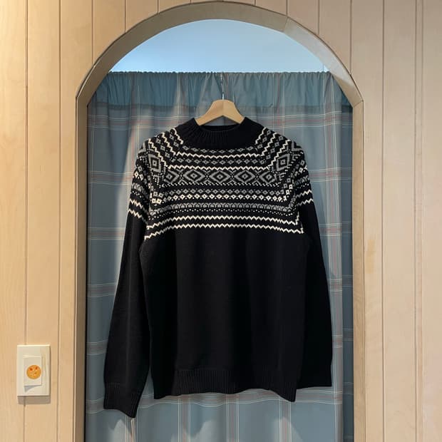 일본빈티지 페어아일니트