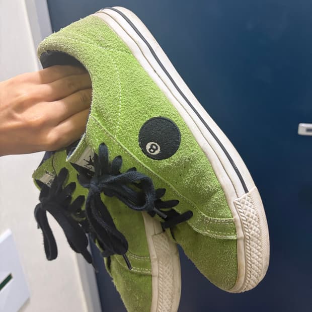 스투시 컨버스 8볼 그린 280