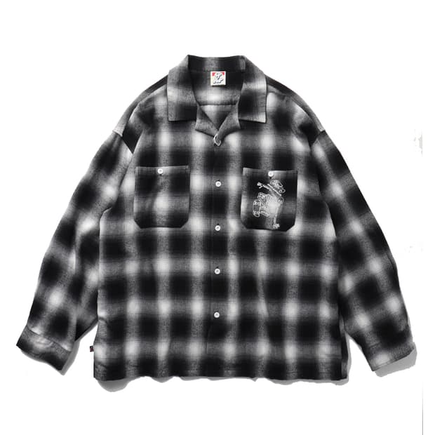 WHO'S WHO gallery Ombre Check Shirt