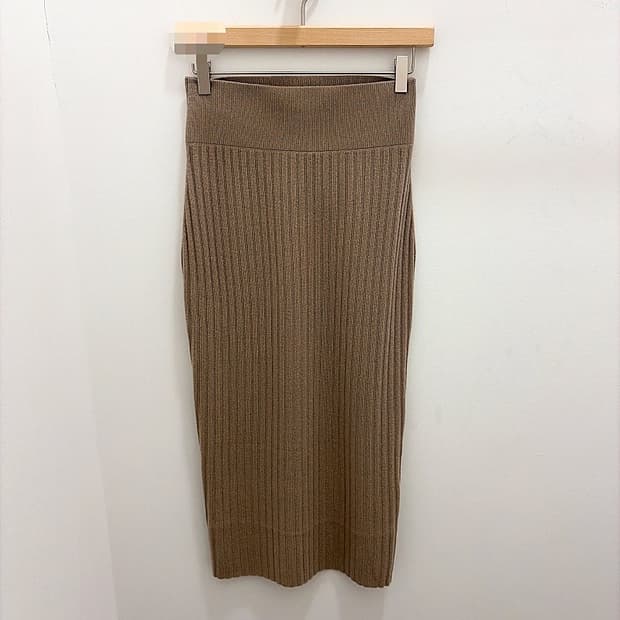 (정품/새상품) 제임스펄스 여성 모카베이지 캐시미어 립 펜슬 스커트