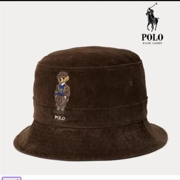 (새상품) 폴로 랄프로렌 코듀로이 버킷햇 