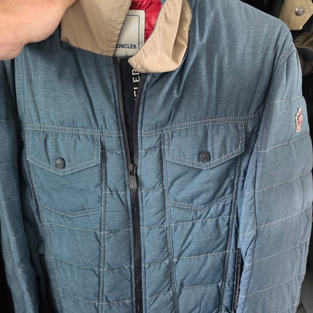 몽클레어 블루종 자켓