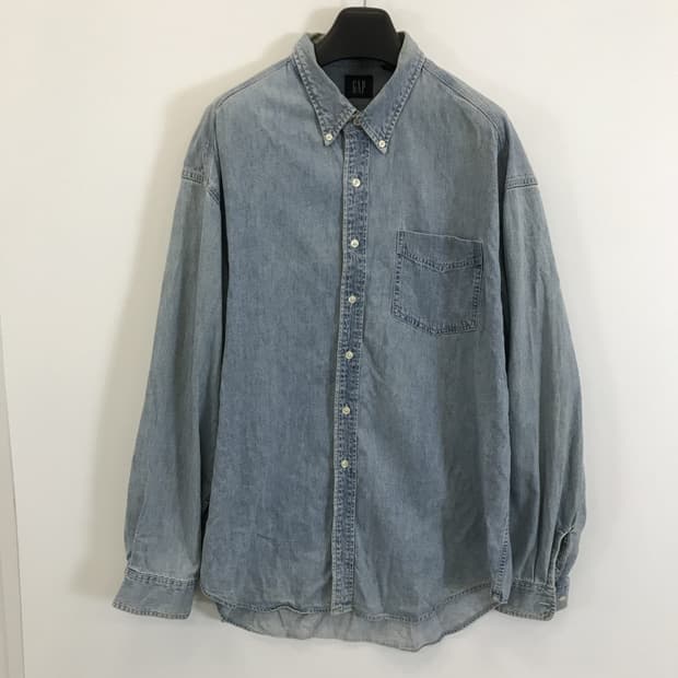 갭 GAP 90s 올드갭 데님셔츠 [110-115]