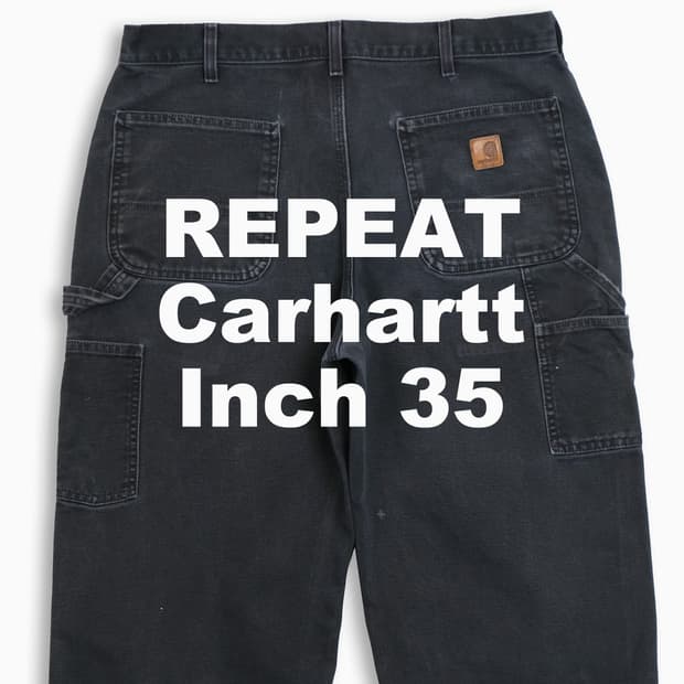 빈티지 칼하트 싱글니 B11 워크 팬츠 35인치 CH0113603