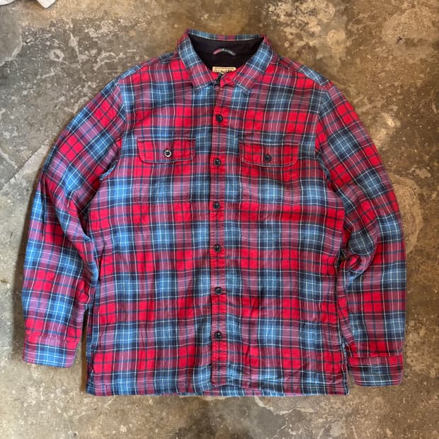 엘엘빈 플리스 라인드 플란넬 체크 셔츠