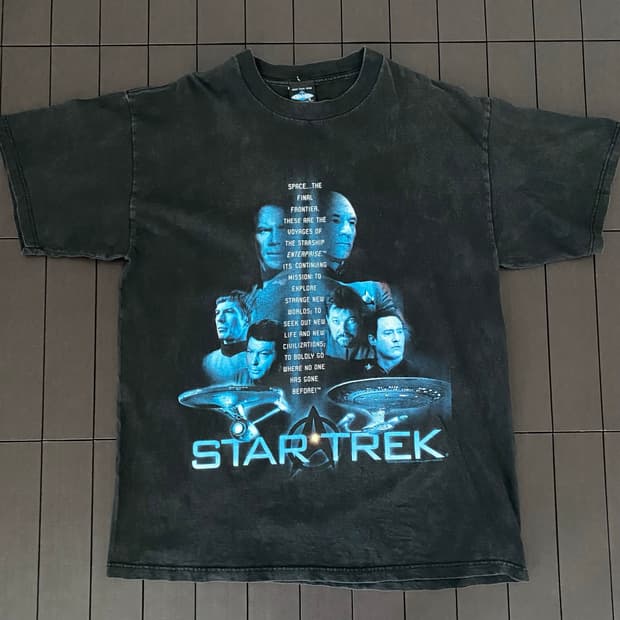 (XL) 90s 스타트렉 startrek 무비 티셔츠
