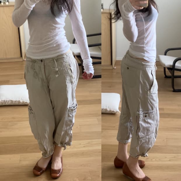 [직수입] 빈티지 카고 트라우저