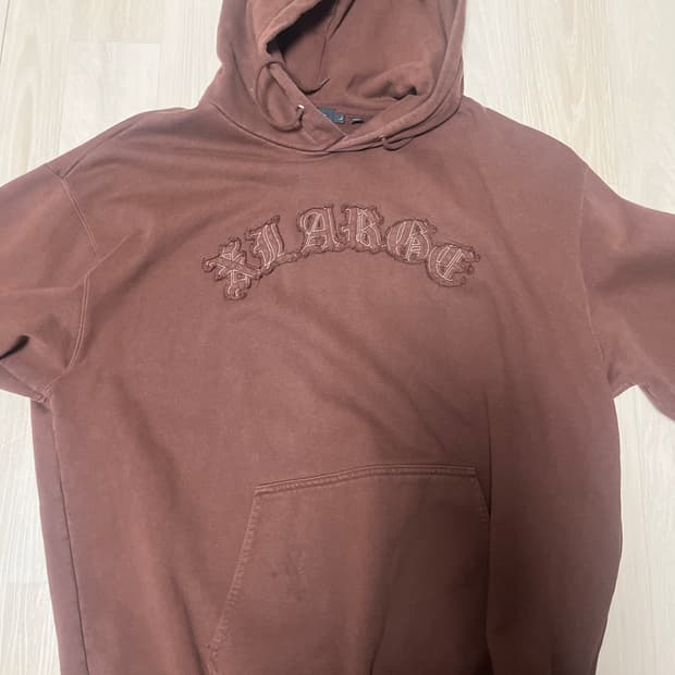 일본 XLARGE 후드