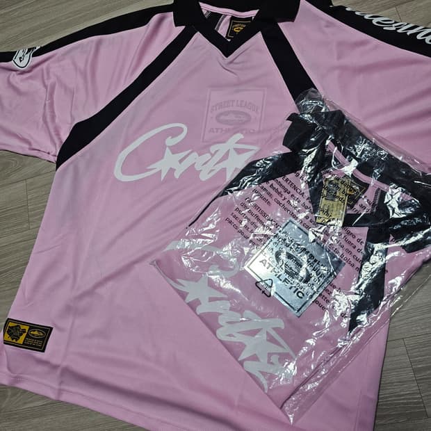 코르테이즈 올스타즈 풋볼 저지 M 베이비핑크