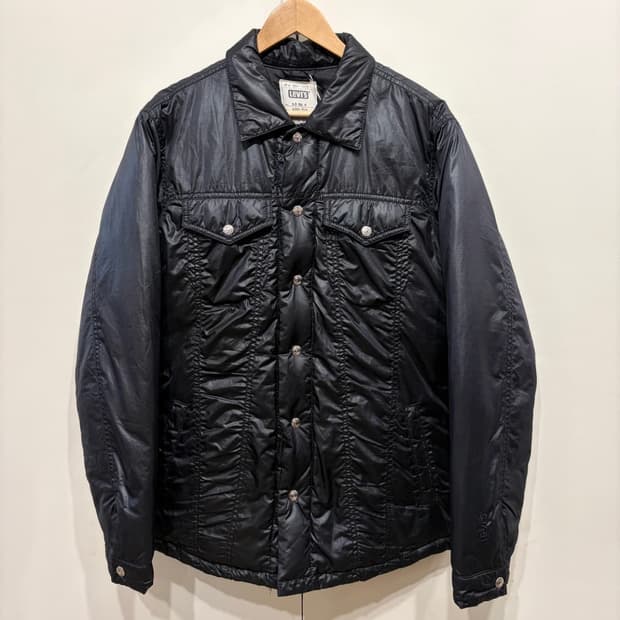 리바이스 패딩셔츠 L