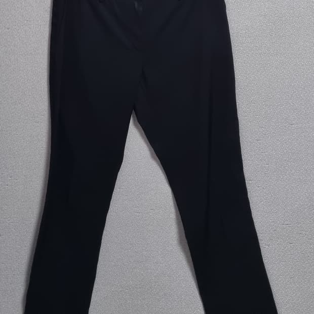 실측 28) 입생로랑 블랙 슬랙스 유니폼