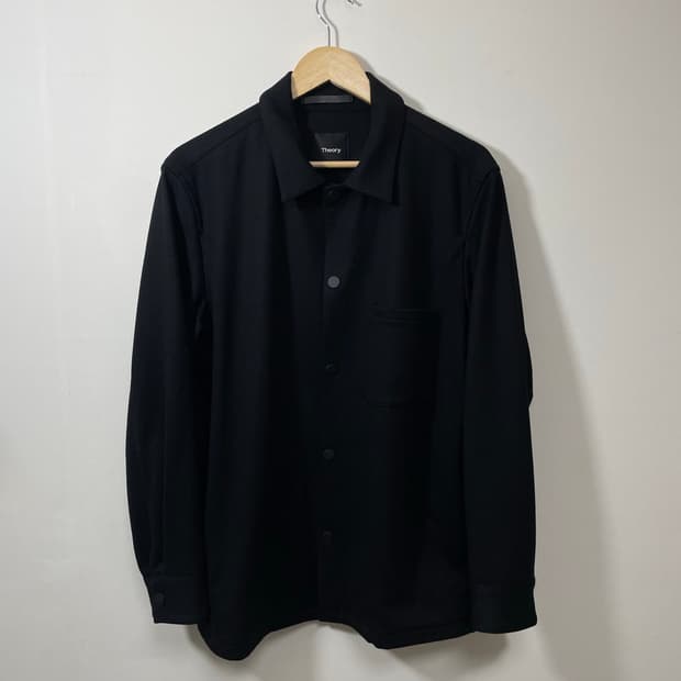 띠어리Theory 울 포켓 셔츠 L - S31
