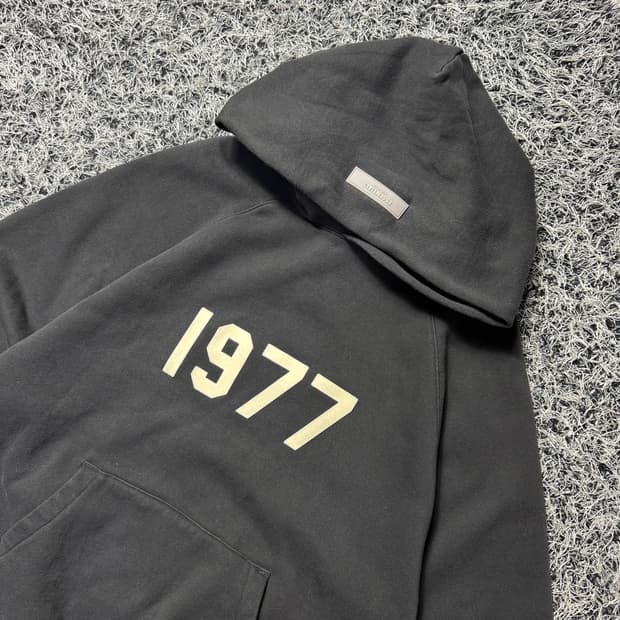 피어오브갓 1977 로고 후드