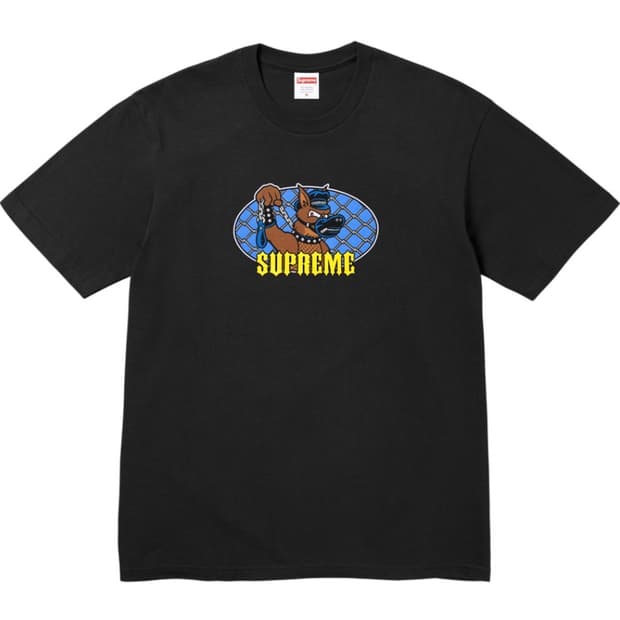 슈프림 리쉬 티셔츠 블랙 - 26SS