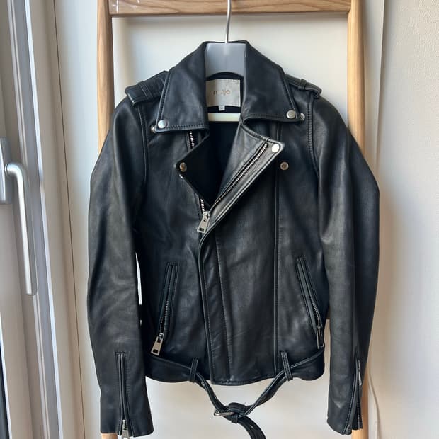 Maje 마쥬 가죽 자켓 36
