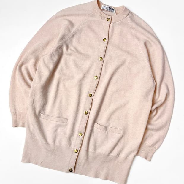 버버리 BURBERRYS 90s 램스울 니트 가디건 PN4996