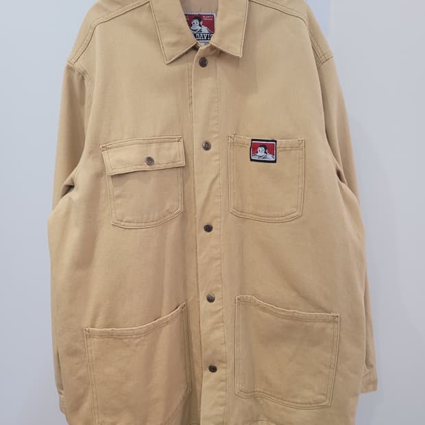 벤 데이비스 워크 자켓 베이지 남성용 프리사이즈