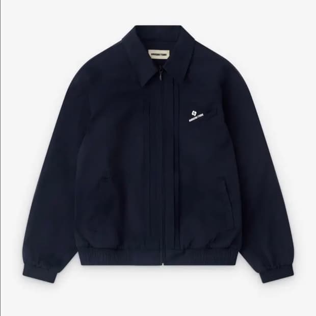 (8) 슈슈통 네이비 턱 디테일 스포츠 자켓