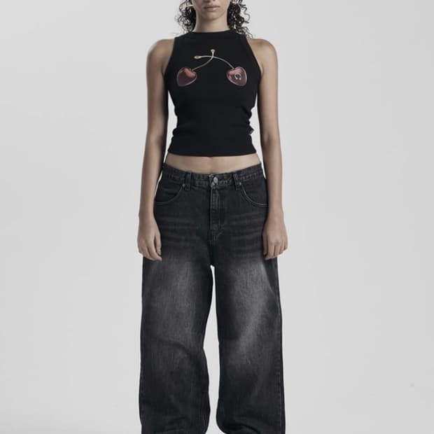 odor cherry sleeveless 