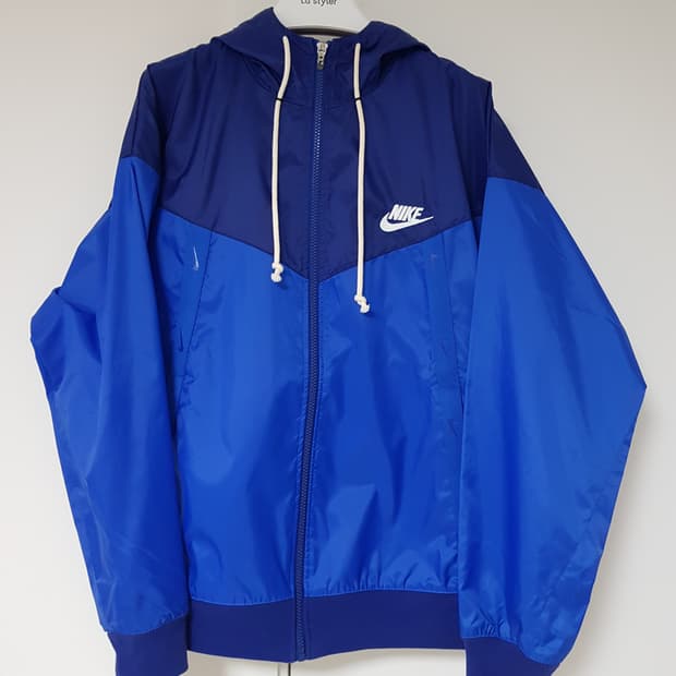 XL) 나이키 윈드러너 후디 자켓 바람막이 딥 로얄 블루