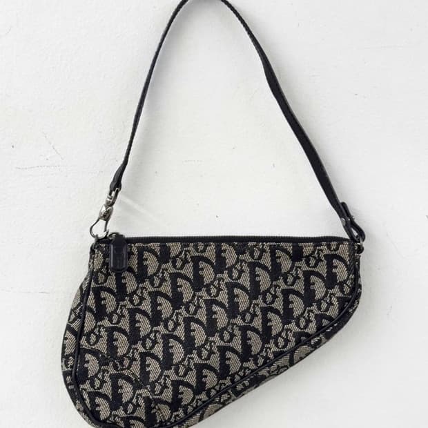 디올 오블리크 미니 새들백