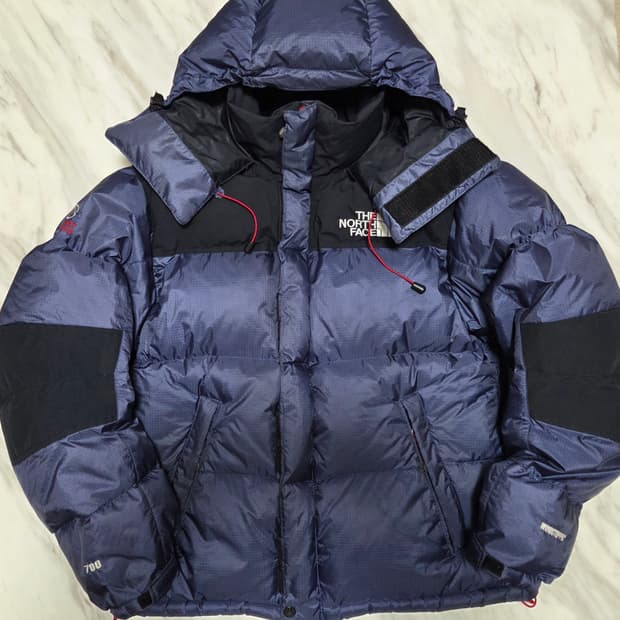 노스페이스 서밋 윈드스토퍼 700 구스다운 눕시 패딩