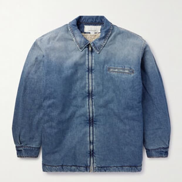 ERL 데님 패딩 M