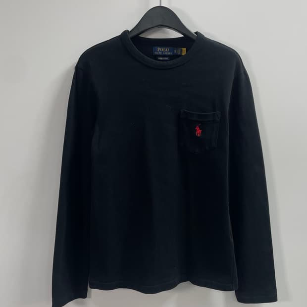폴로 랄프로렌 포켓 헤비 롱슬리브 긴팔티 (on.675)  