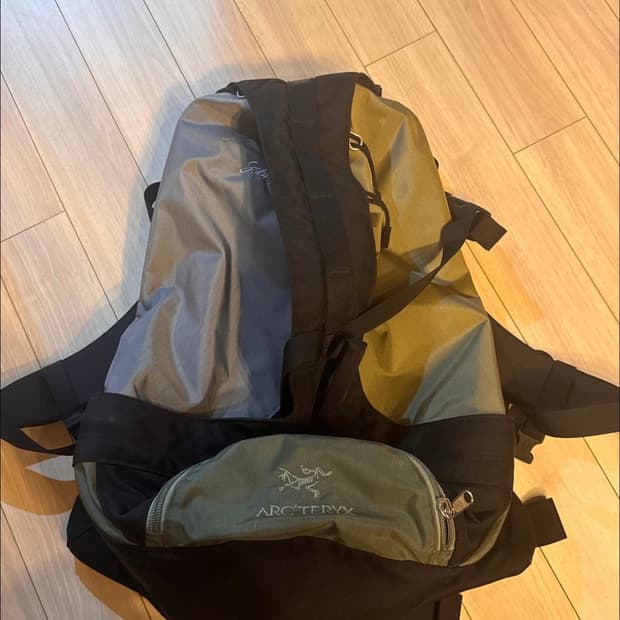 아크테릭스x빔즈 -세브링25 크레이지 패턴 백팩